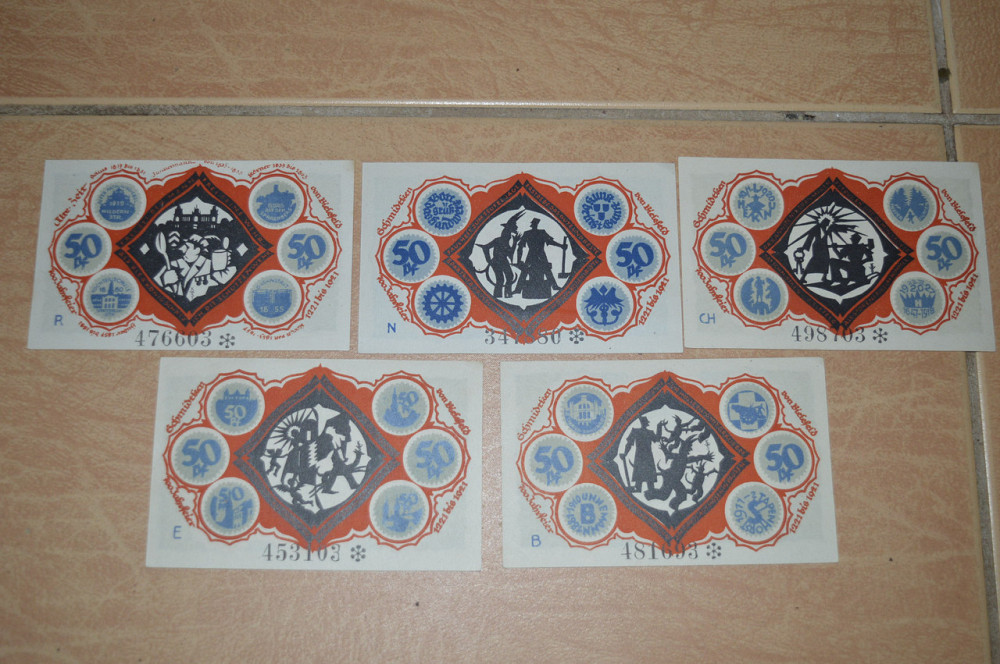 Німеччина. Нотгельд. 50 Pf 1921 року ( 1 ) Полтава - фото 1