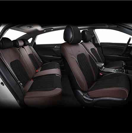 Комплект, 3D чохли для сидінь Beltex Malibu, black-brown Львів