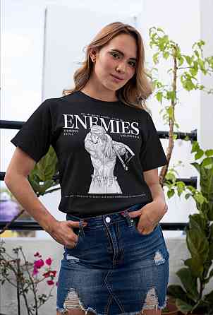 Футболка для хлопчика з аніме принтом Вінланд Сага Тхорфінн Вінланд оверсайз (зріст від 165 до 180) Чорний AnimeJ0057m Дніпро