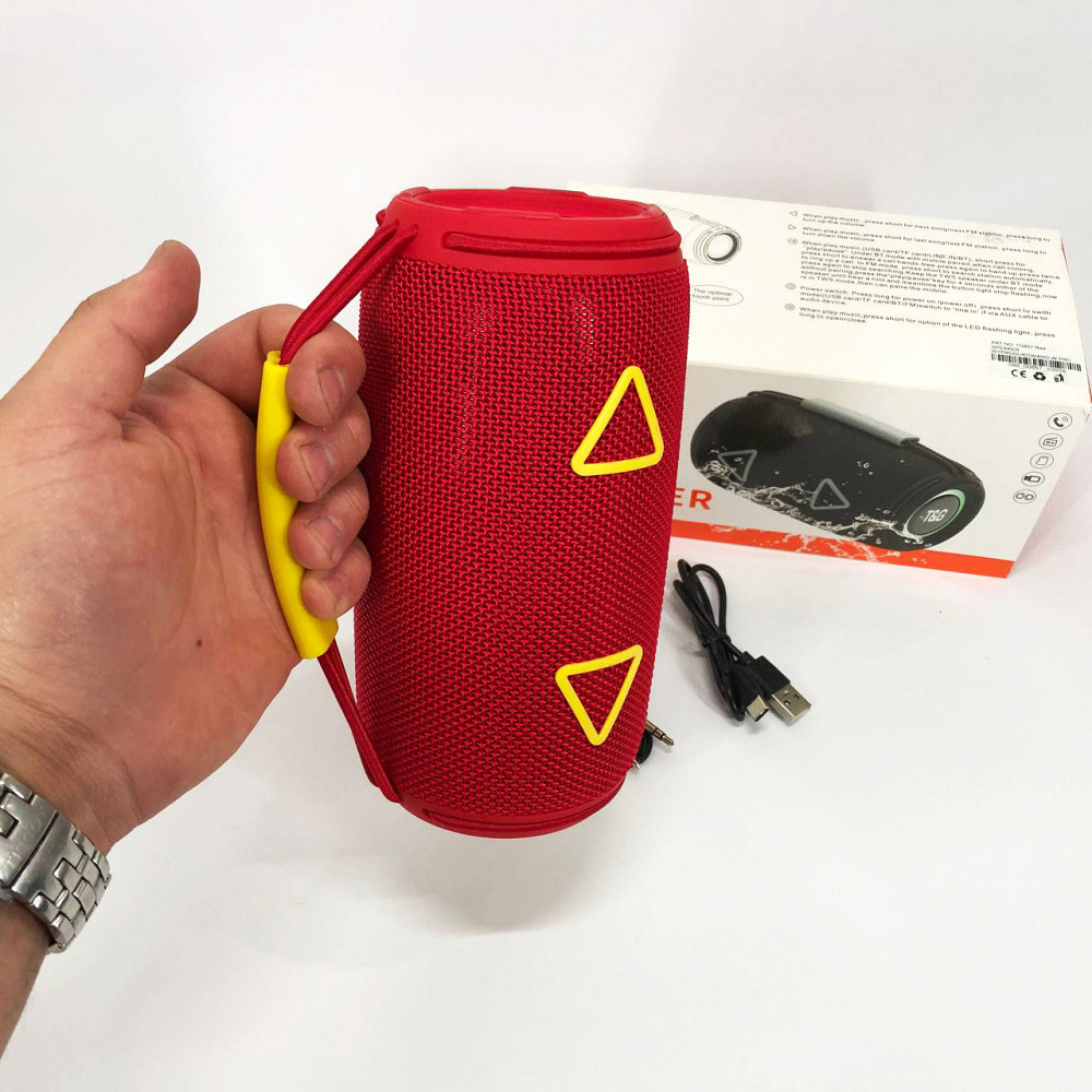 Якісна Bluetooth колонка, Світлова bluetooth колонка з хорошим звуком переносна для музики YO-77 Львів - фото 9