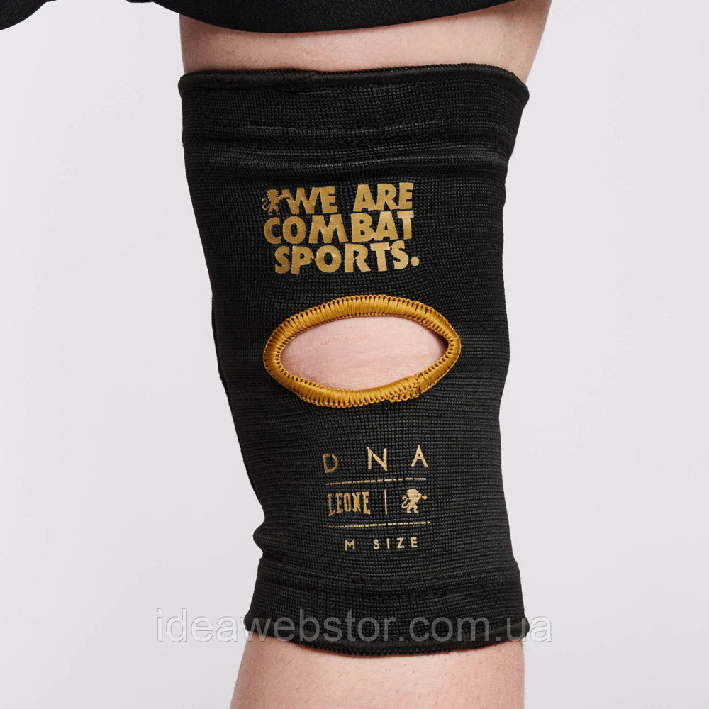 Наколенники Leone DNA Black 2 шт спортивные для бокса ММА тайского бокса с гелевой подушкой защита колен суставов L/XL Киев - изображение 11
