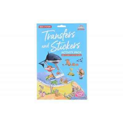 Набор для творчества Scribble down Набор переводных наклеек с онлайн приложением Остров пиратск (SD/20) Винница