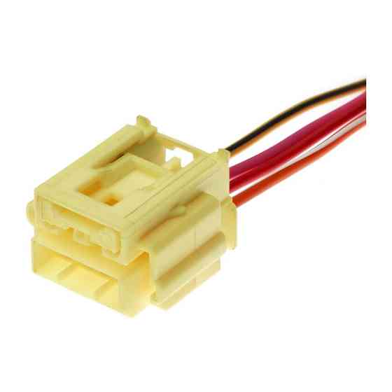 Роз'єм конектор с проводом, 4-кон., Дат, Удара, 7283-6134-77C83-6134-7 YAZAKI Японія Багато Toyota 47835 Київ