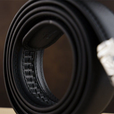 Ремень Vintage Мужской тонкий Черный (20312) Винница - изображение 7