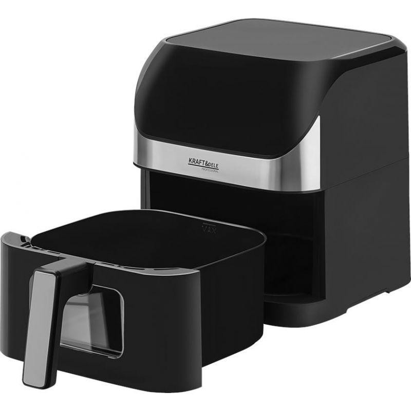 Аэрофритюрница Kraft&Dele KD4108 6 Л  2000 Вт Киев - изображение 2
