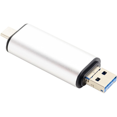 Концентратор XoKo AC-440 Type-C USB 3.0 and MicroUSB/SD Card Reader (XK-AС-440) Винница - изображение 3