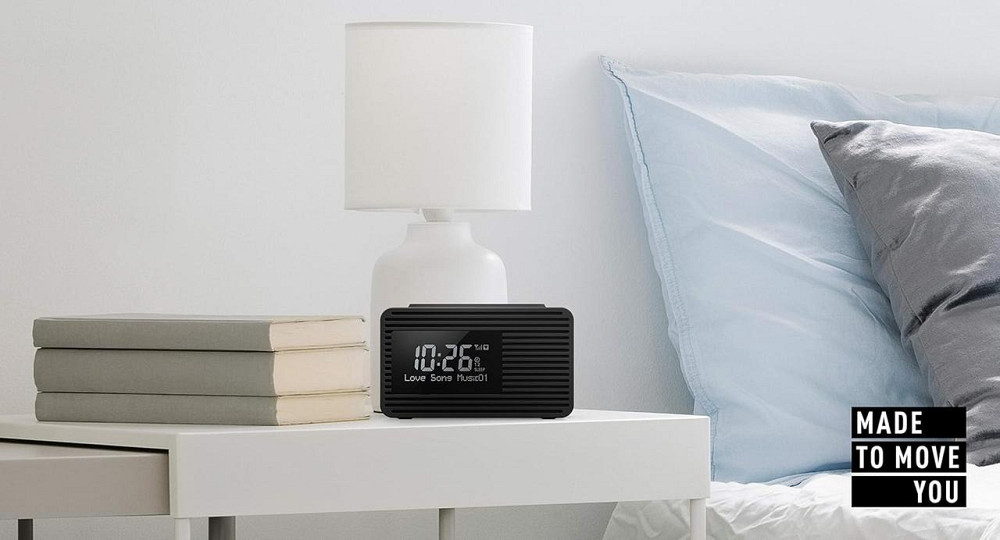 Радиобудильник Panasonic RC-D8EG-K черный DAB+/FM USB зарядка 2 будильника snooze таймер 10 избранных станций Киев - изображение 2