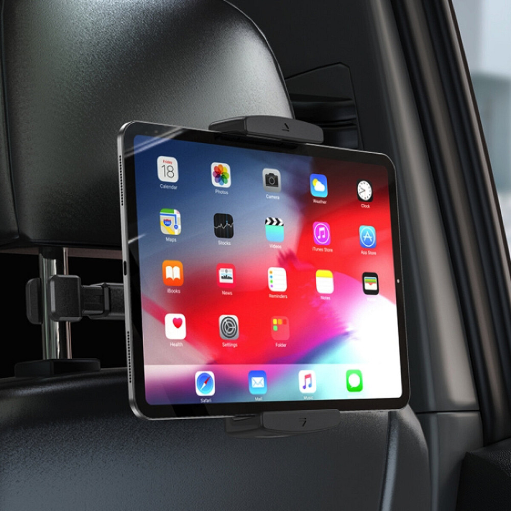 Тримач для мобільного HOCO CA121 Prospering headrest car holder for tablets Black Київ - фото 5