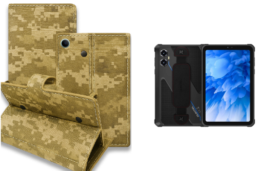 Книжка-трансформер для планшета Oukitel RT10, колір Black Pixel Київ