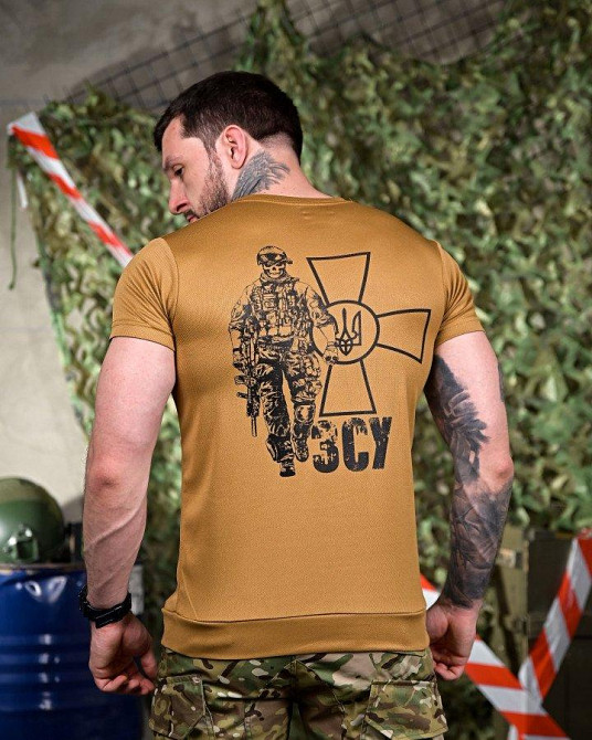 Тактична потовідвідна футболка ЗСУ coyot ПП7624 Одеса - фото 1