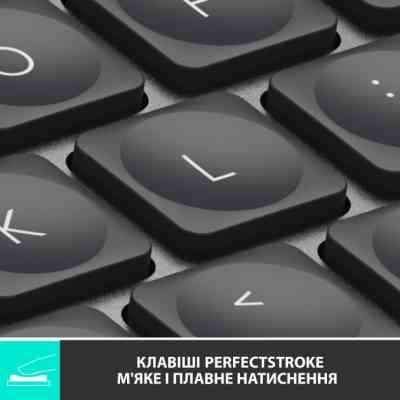 Клавиатура Logitech MX Keys Mini Wireless Illuminated UA Graphite (920-010498) Винница