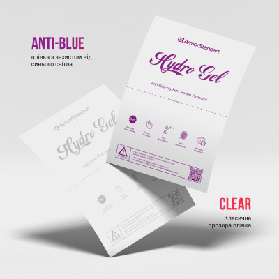 Плівка захисна Armorstandart Kit Clear + Anti-Blue Samsung A15 4G (A155) (ARM80685) Вінниця - фото 2