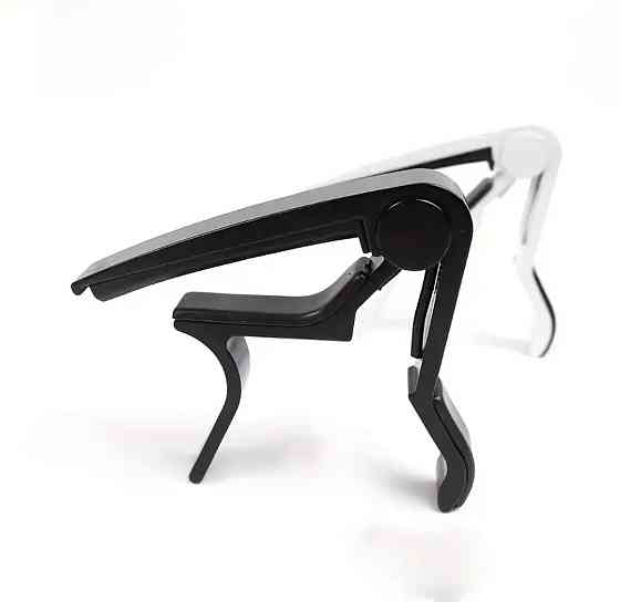 Каподастр гітарний для шестиструнної гітари капо 8,3 см чорний Київ