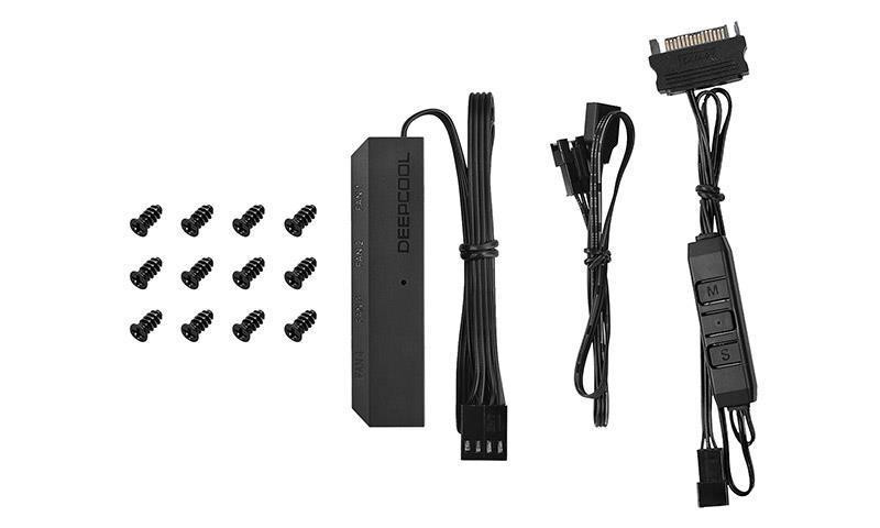 Вентилятор DeepCool RF 120-3 IN 1 ( чорний з білим ) Харків - фото 7