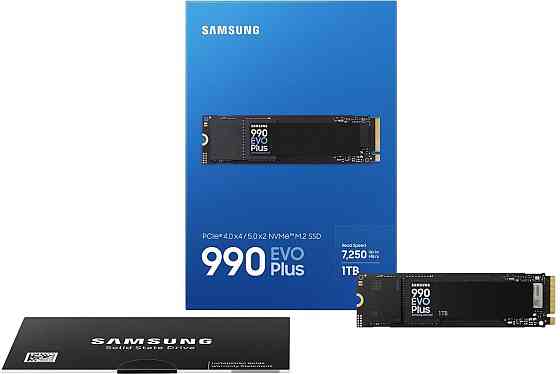 Накопичувач SSD 1ТB Samsung 990 EVO Plus M.2 2280 PCIe 5.0 x4 NVMe V-NAND TLC (MZ-V9S1T0BW) M.2 2280 Харків