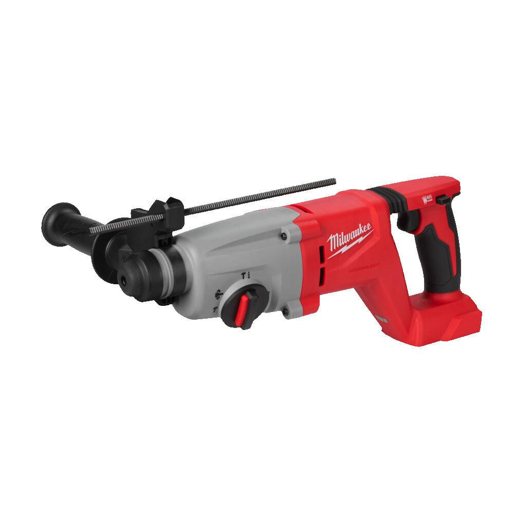 Перфоратор акумуляторний безщітковий SDS-PLUS MILWAUKEE, M18 BLHACD26-402X, 2,6Дж (зарядний пристрій М12-18 С, 2 акумулятори М18 Одеса - фото 4