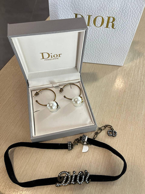 Диор серьги с жемчугом / Dior Одесса - изображение 4