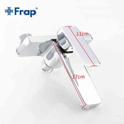 Змішувач для ванни з душовим гарнітуром Frap F3246 хром Київ