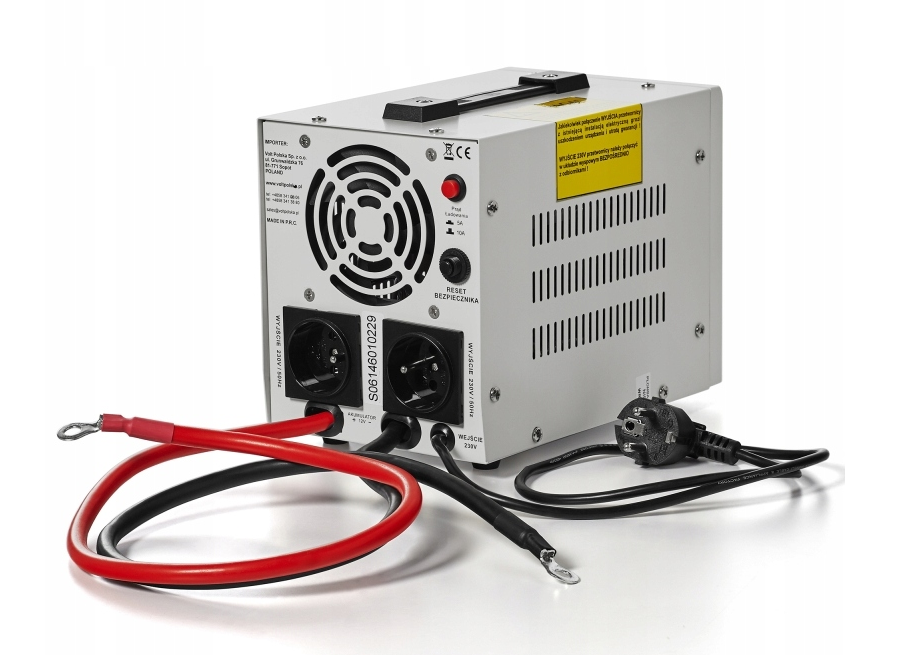 Гібридний ДБЖ інвертор Volt Polska SINUS PRO 500E 12 V 300 / 500 W (3SP050012E) Київ - фото 2