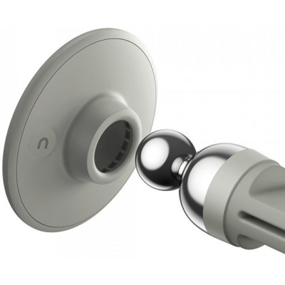 Универсальный автодержатель Baseus Magnetic (на решетку) creamy-white (SUCC000102) Винница - изображение 7