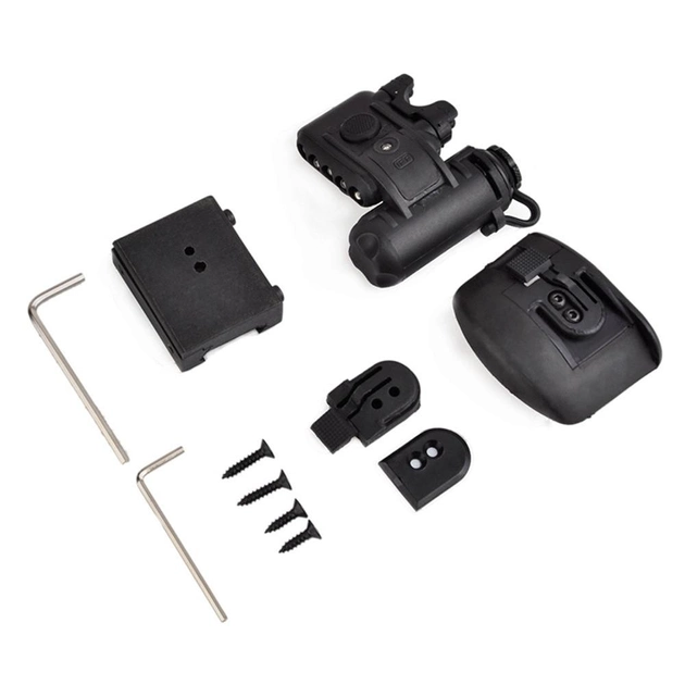 Тактический фонарь на шлем Airsoft Wadsn Gen 2 (Черный) Винница - изображение 3