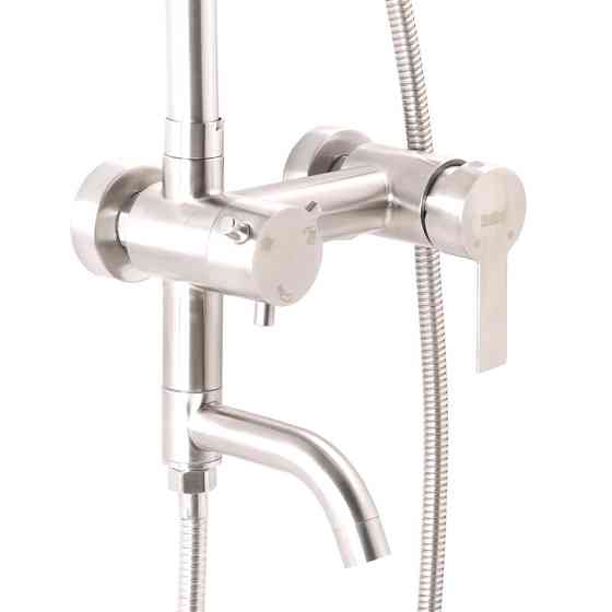 Душевая колонна со смесителем (нерж.сталь) Haiba NOX-009-J (HB2790) Киев