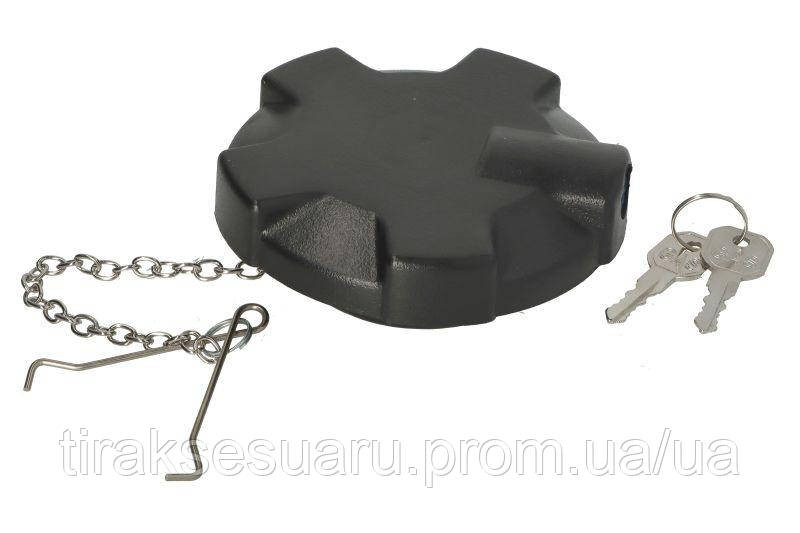 Крышка топливного бака 80мм, с ключом RVI KERAX, MAGNUM, MIDLUM, PREMIUM, VOLVO F10, F12, FH, FH12, FH16, FL Луцк - изображение 1