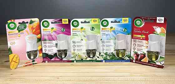 Освіжувач повітря 🌿 Air Wick Essential Oils — Натуральна Свіжість та Аромат до 120 Днів у Вашому Домі! 🌸 Київ