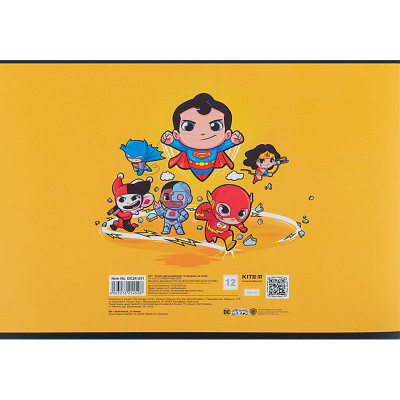 Альбом для рисования Kite DC Comics, 12 листов (DC24-241) Винница - изображение 8