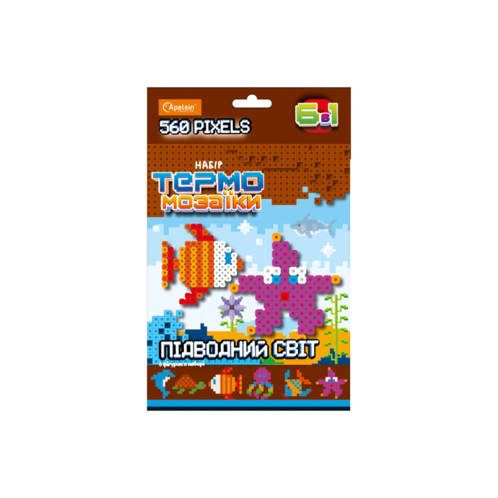 Набір для творчості термомозаїка 6 в 1 НТ-23 Вид 4 Вінниця - фото 1