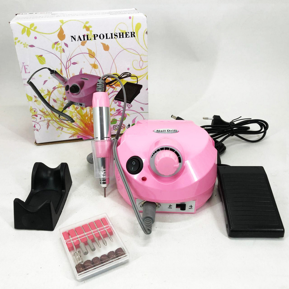 Портативний фрезер для нігтів DM-11-1, Потужний апарат для манікюру Фрейзер манікюру і педикюру TV-18 Львів - фото 8