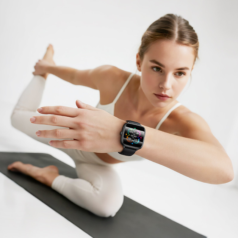 Смарт-часы HOCO Y36 43mm. 200 mAh. IP67 Smart watch(call version) Black Одесса - изображение 4