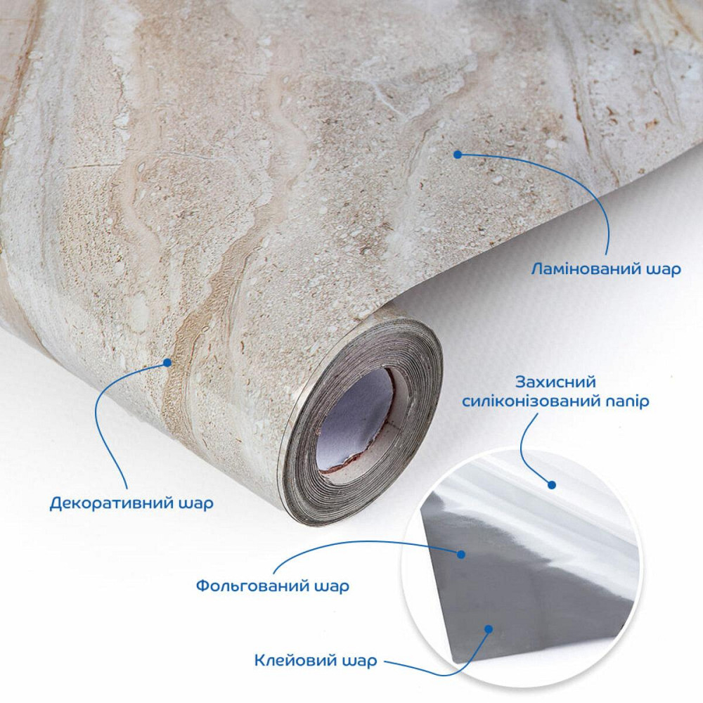 Плівка на самоклейці 60cm*10m SW-00002392 Дніпро - фото 2