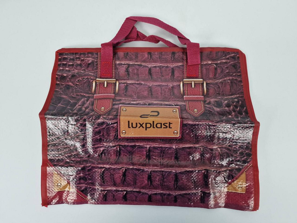 Сумка полипропиленовая с цветным рисунком  (36*34) Кожаная сумка (10 шт) Харьков - изображение 1
