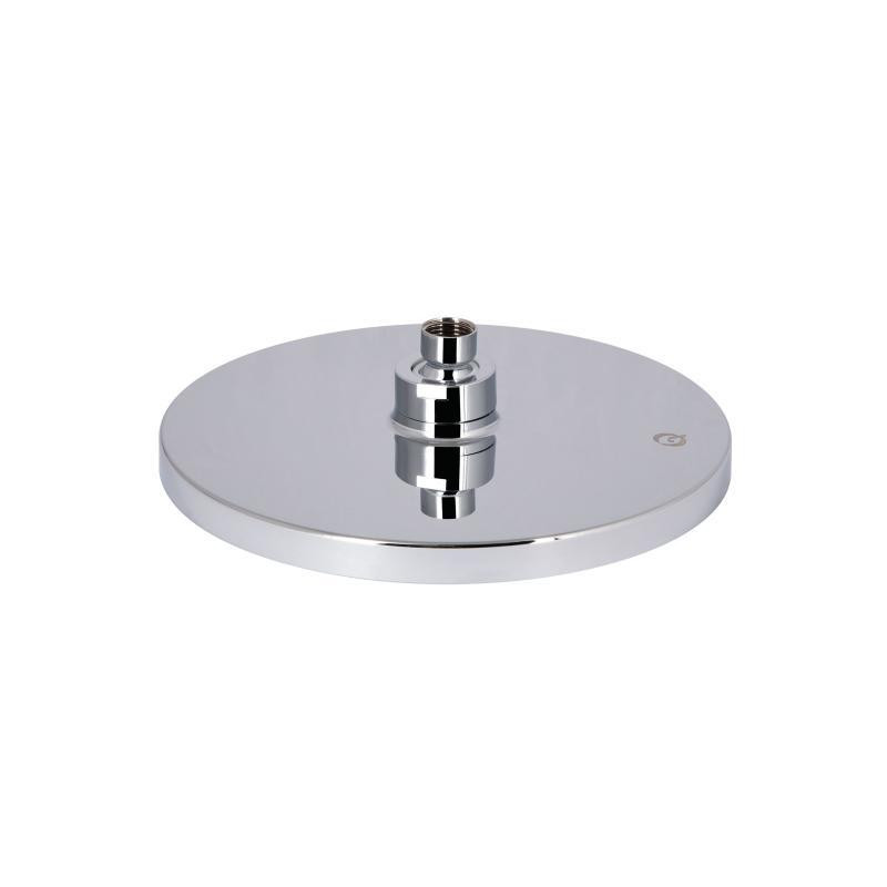 Лейка для верхнего душа Qtap Hlavova D 230 мм округлая QTHLA107CRM45787 Chrome/White Харьков - изображение 3