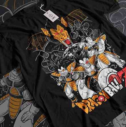 Футболка для мальчика аниме Винтаге Спекиал Аниме Лове оверсайз (рост от 165 до 180 ) Черний AnimeJ1176m Днепр