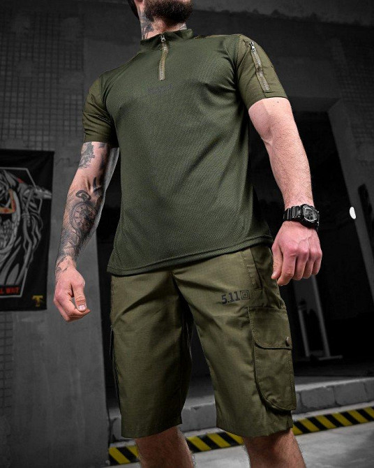 Літній тактичний костюм 5.11 олива ВТ1164 Одеса - фото 5