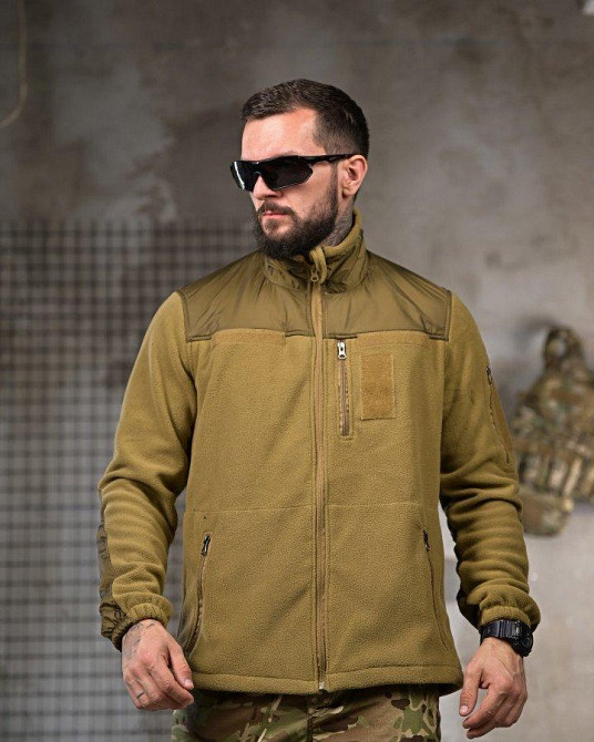 Тактическая флисовка DETROID койот ПП4745 Одесса - изображение 2