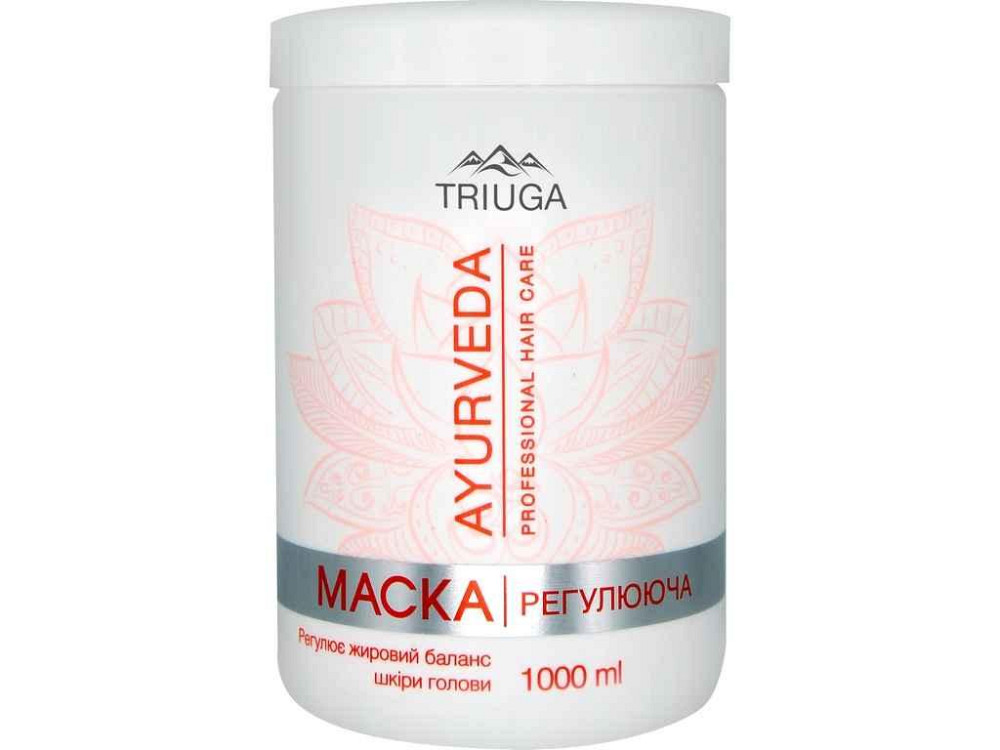 Маска для волос 1л Регулирующая ТМ Triuga Ayurveda Киев - изображение 1