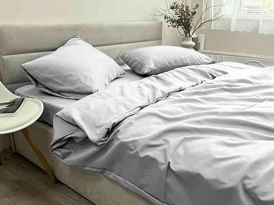 Ecotton Комплект постільної білизни Ecotton двоспальний 180х215 см однотонний світло-сірий Ligh Киев