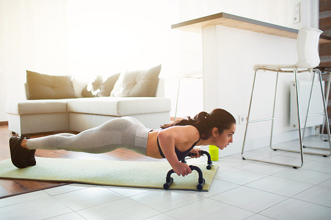 Упори для віджимань PowerPlay 4316 Push Up Bars пластикові (Скошені) Каменское - изображение 6