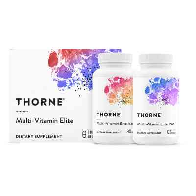 Мультивитамин Thorne Research Мультивитамины Элит, Multi-Vitamin Elite A.M. & P.M., 2 бан (THR-00653) Винница