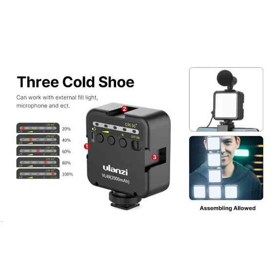 Набір для блогера Ulanzi Vijim Vlog Kit 6 Київ