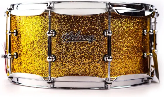 Ударная установка  Polmuz Walnut Snare 14x6.5 Gold Sparkle WARP Киев
