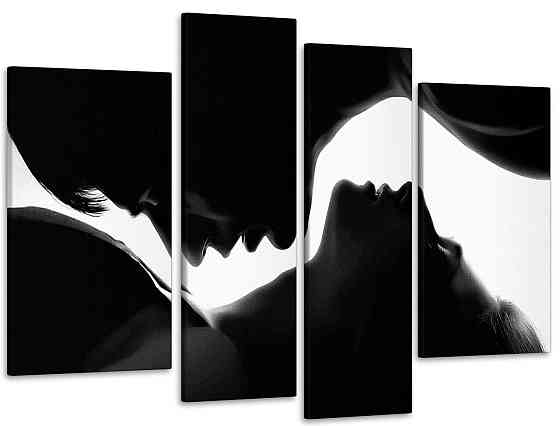 Модульна картина Поцілунок Любов Art-107_4 Київ