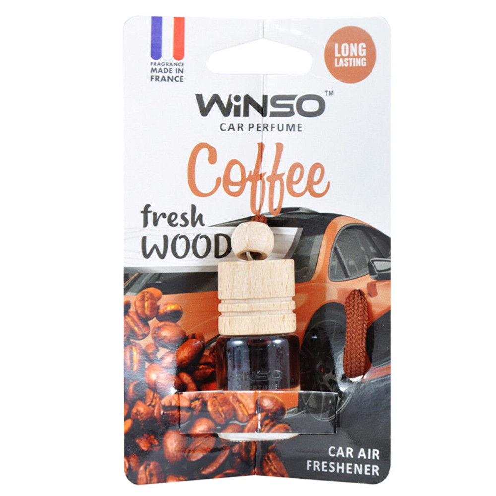 Ароматизатор Winso Fresh Wood Coffee, 4мл Киев - изображение 1