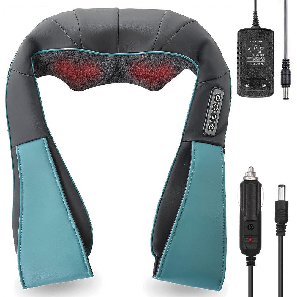 Роликовый массажер для спины и шеи с подогревом,от сети,Massage Shawl SBR Киев - изображение 1