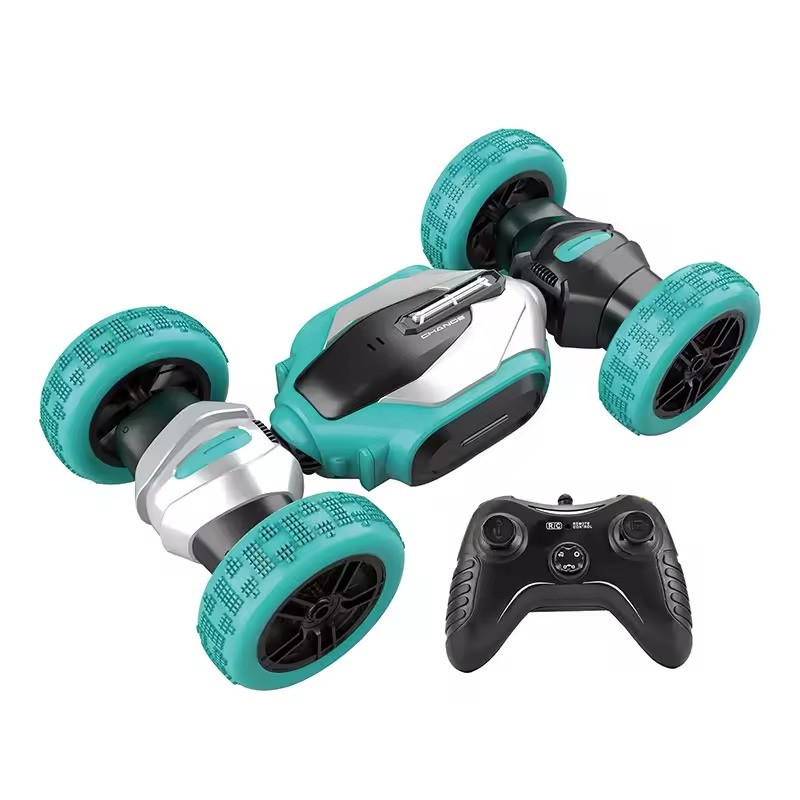 Машинка на радиоуправлении трюковая трансформер с резиновыми колесами ,зеленая Каменец-Подольский - изображение 4