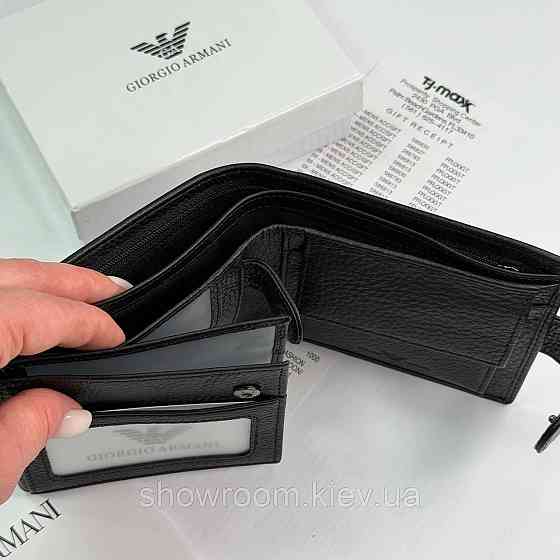 Мужское брендовое портмоне с монетницей Arnrmani (6604) Киев