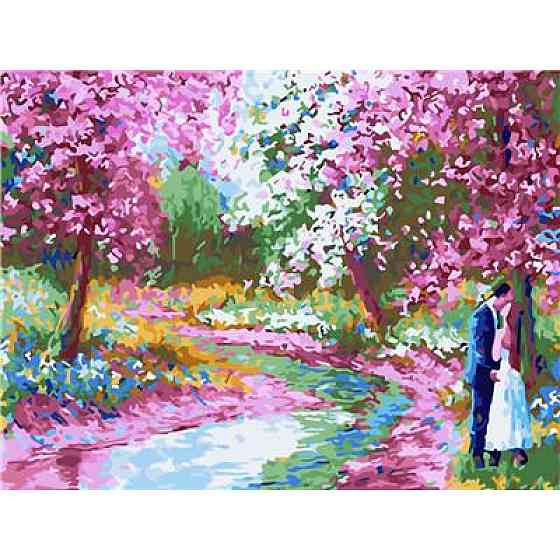 Картина за номерами на дереві 40*50 см 
